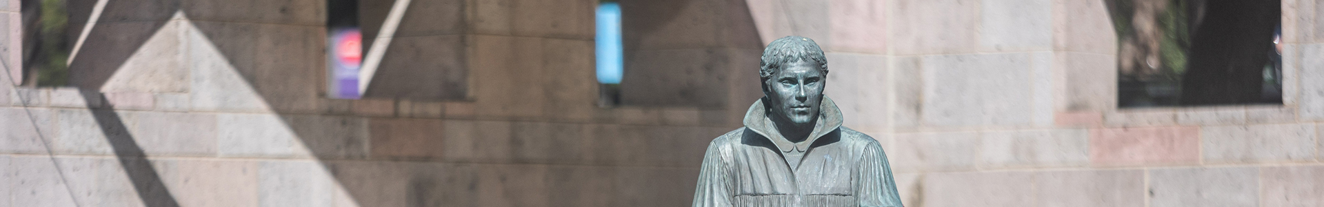 Statue in Luther Park