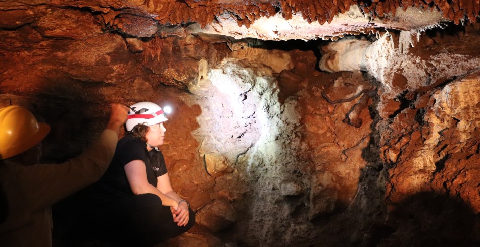 Dr. Hofmann, Friesenhahn Cave Coordinator