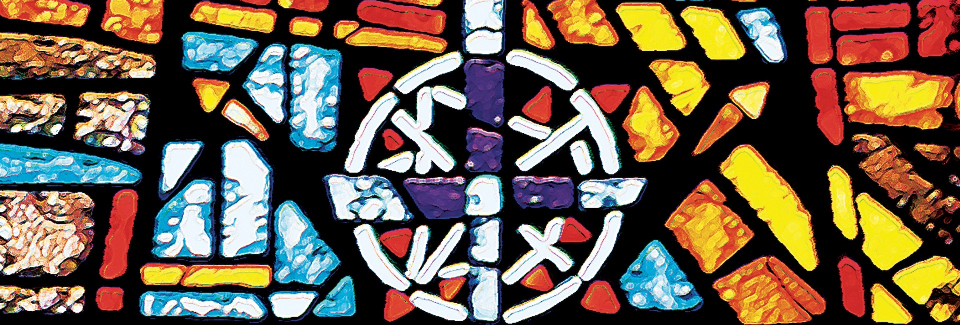 Concordia University Chapel's stained glass