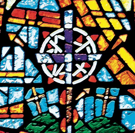 Concordia University Chapel's stained glass