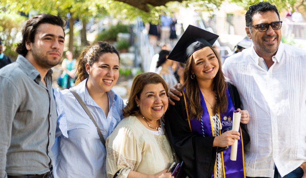 A Concordia University Texas graduate that is prepared for her future.