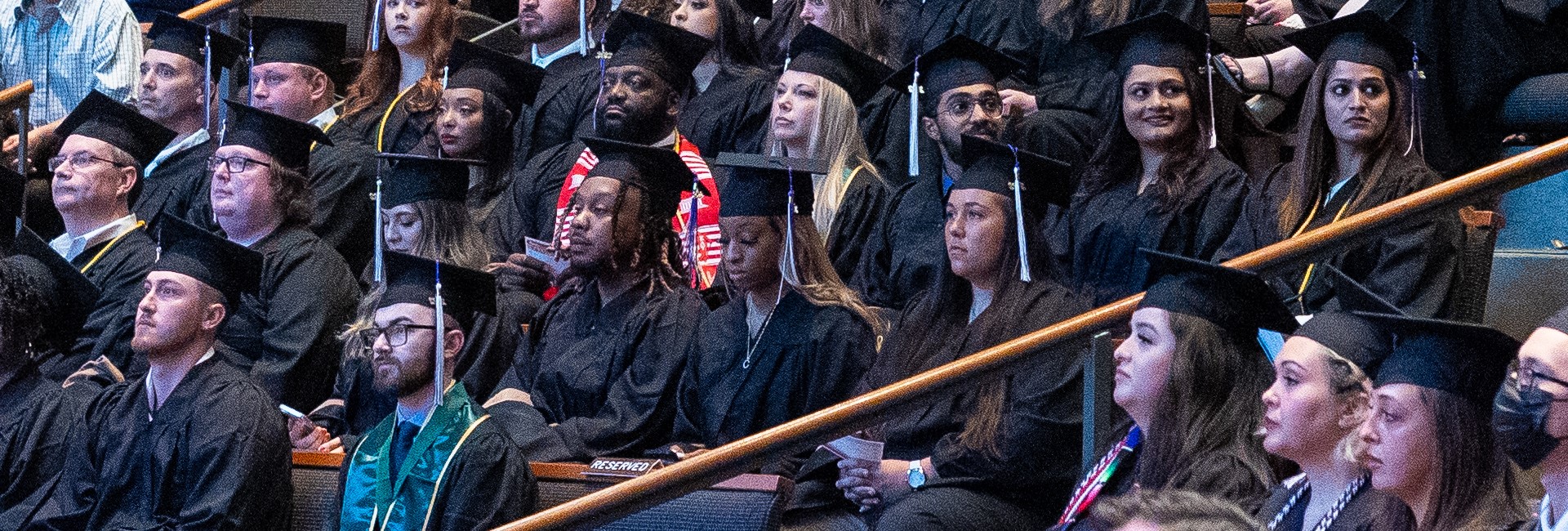 Students at Commencement