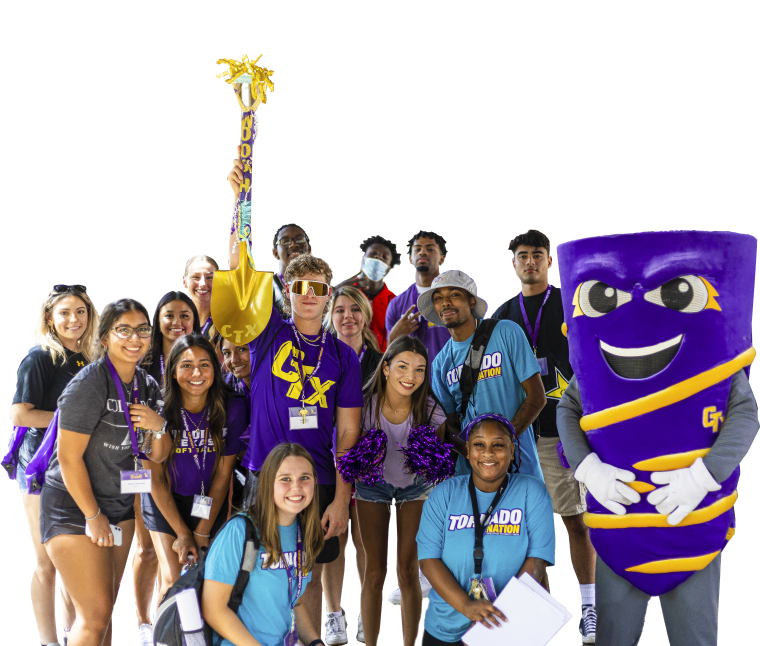 Group of Concordia University Texas Students