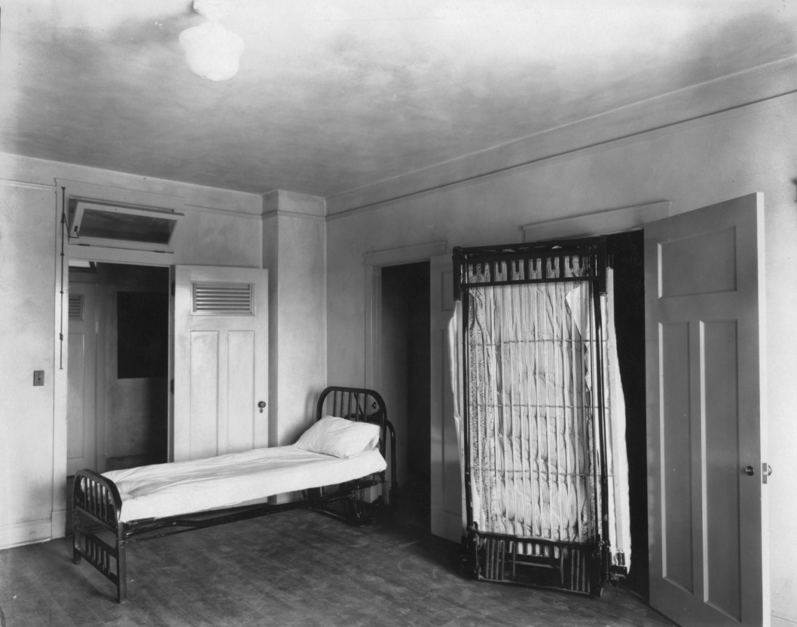 Dorm accommodations from the 1920s.