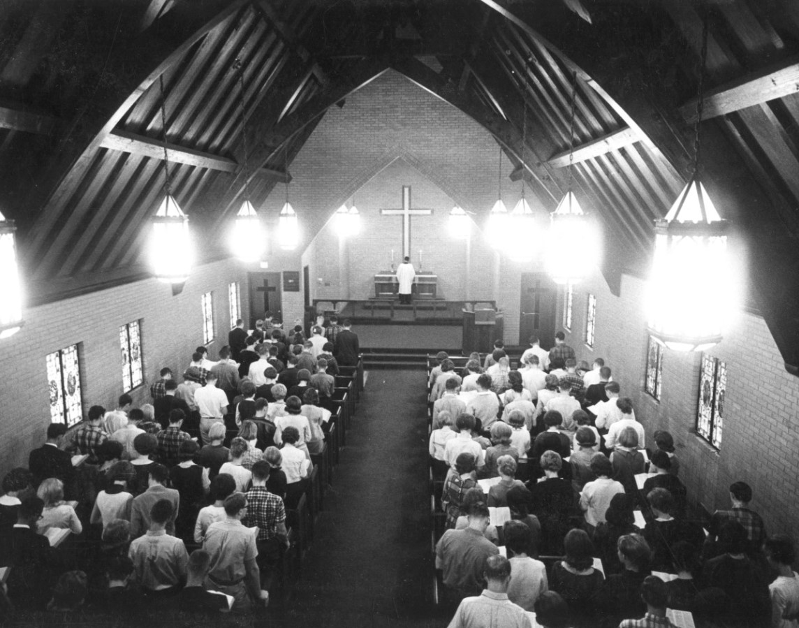Worship is part of Concordia's history.