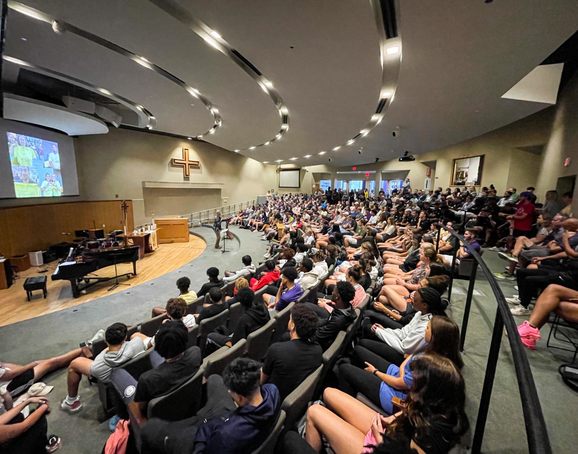 Worship continues to be a part of Concordia's history.