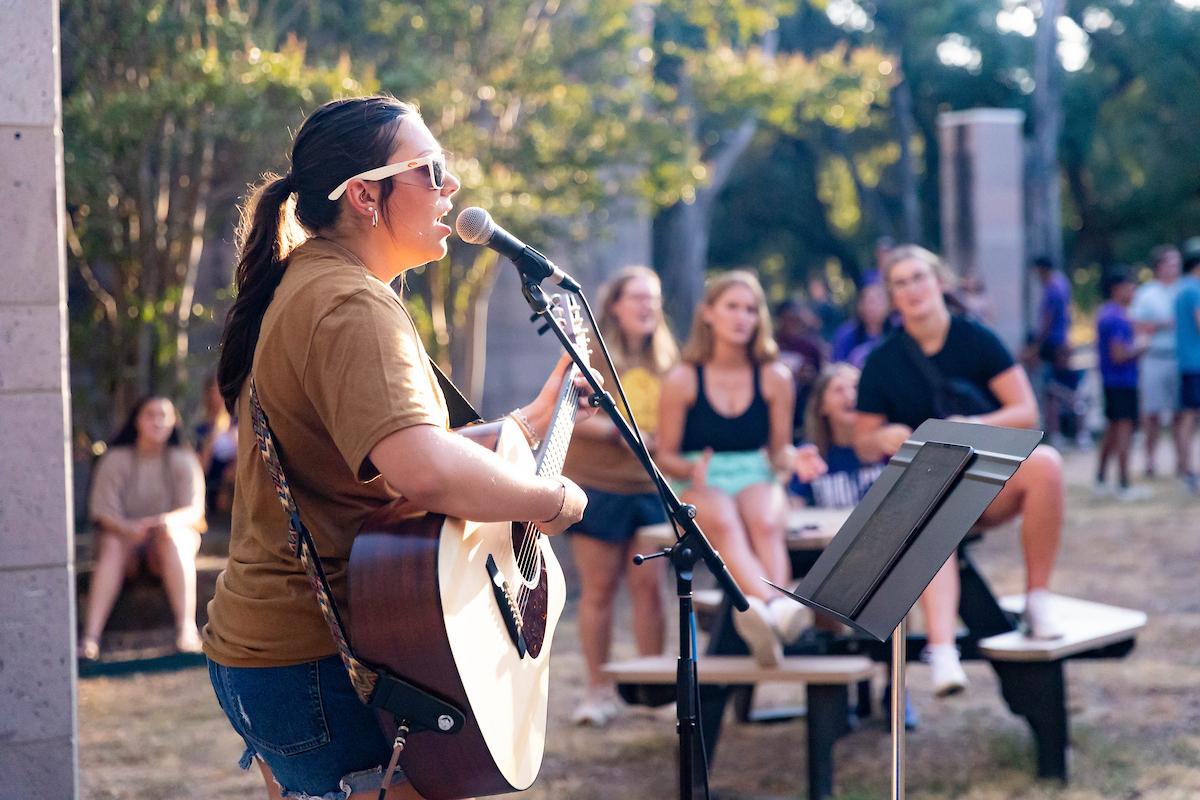 Student activities and music