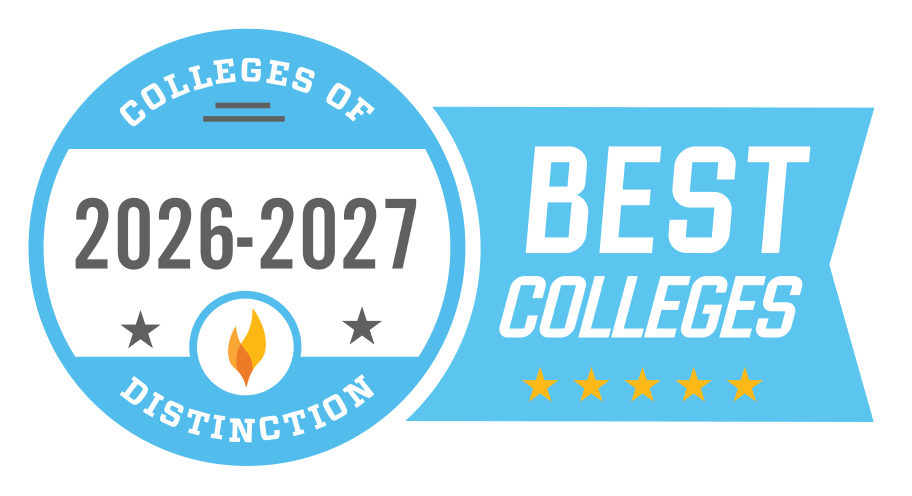 2026-2027 College of Distiction best colleges award