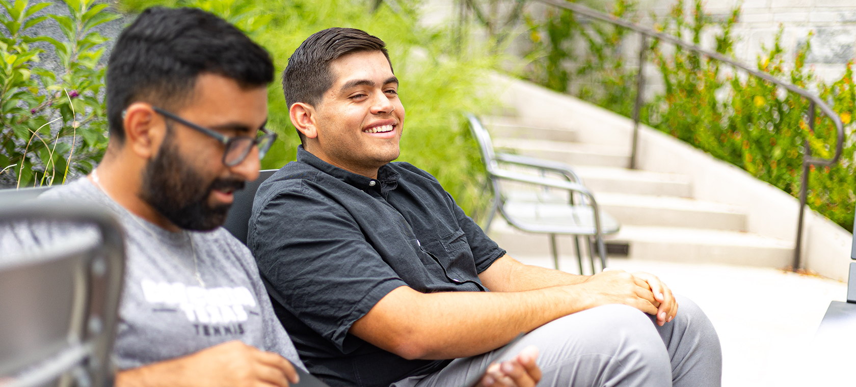 Affordability left these two students relaxed and focus on their studies.