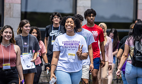 Group of Students at Concordia University Texas