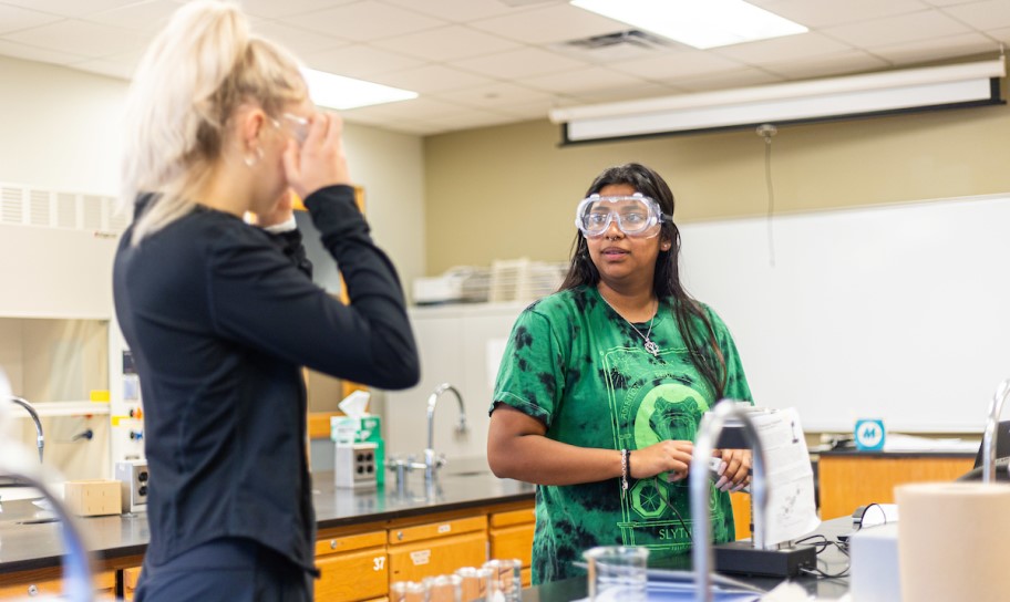 Chemistry learned in a classroom based on global issues