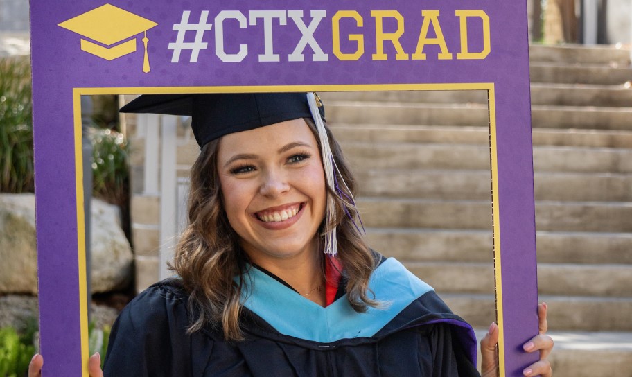 A Concordia Texas celebrating commencement
