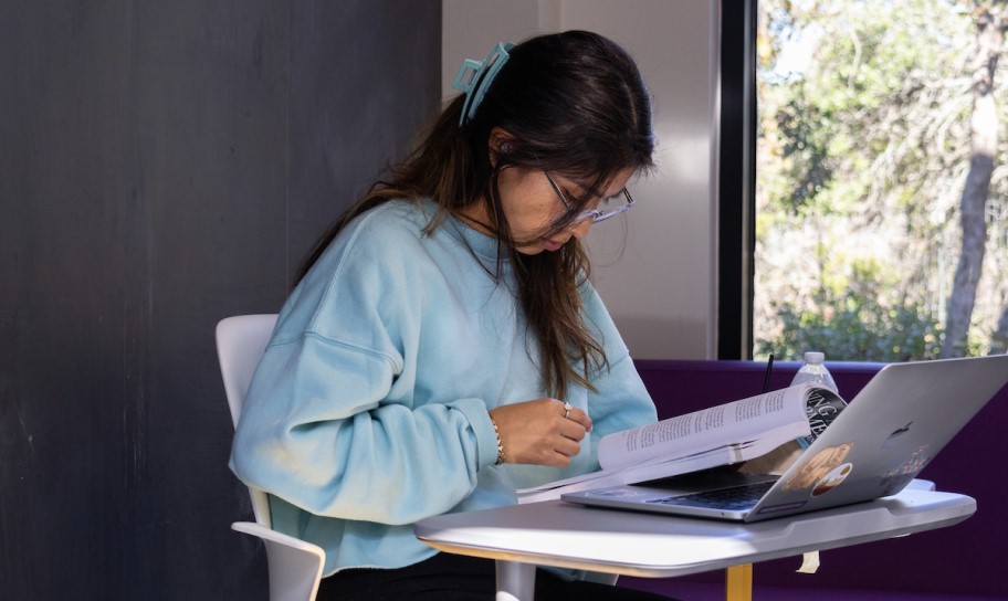 A Concordia Texas student studying history