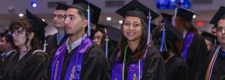 New graduates at commencement