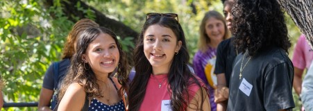 Students on campus