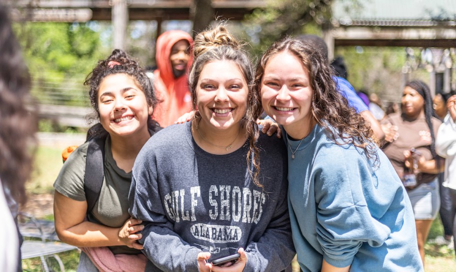 Concordia Texas students smiling after sociology finals