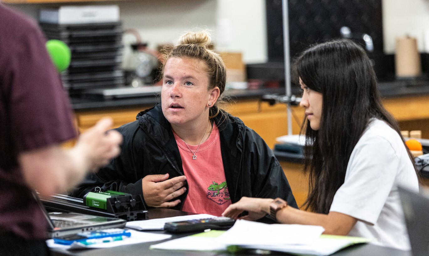 Concordia Texas students in one of the various courses offered.