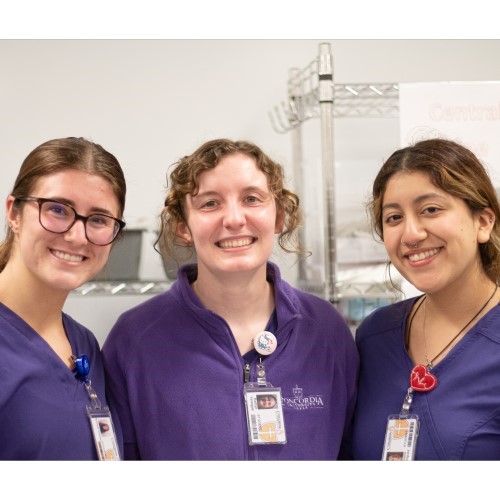 Concordia University Texas Nursing Students