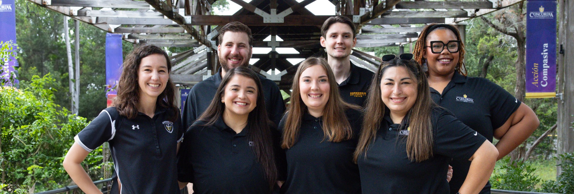 Admissions team at Concordia University Texas