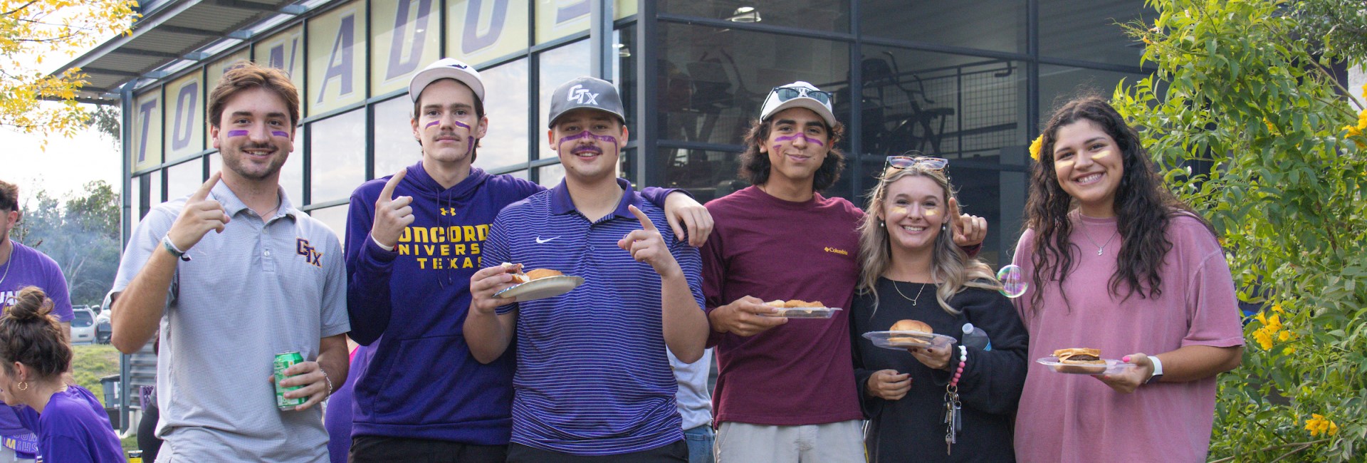 Students enjoying life on campus