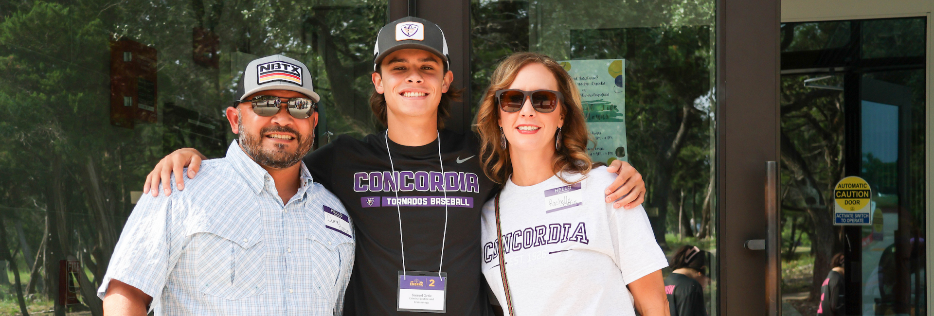 Parents with their Tornado Nation student