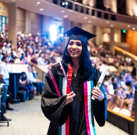 A Concordia University Undergrad at Commencement