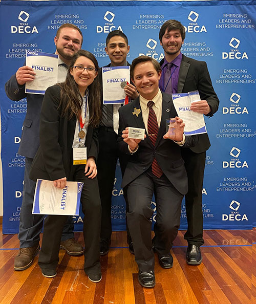 DECA students