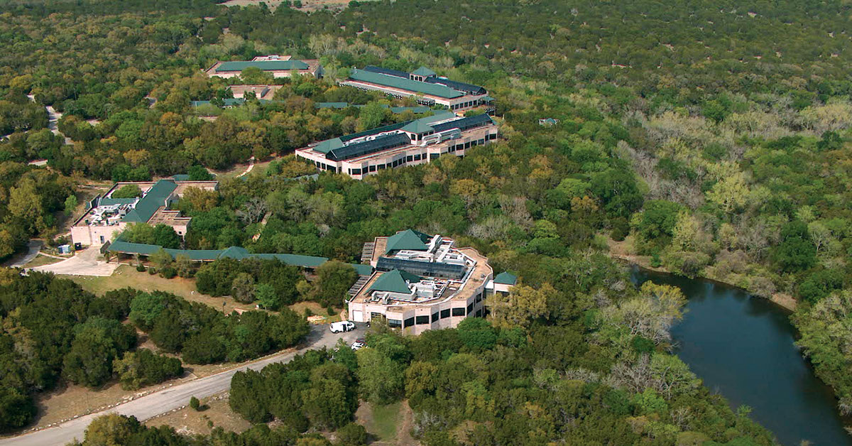 Campus aerial view