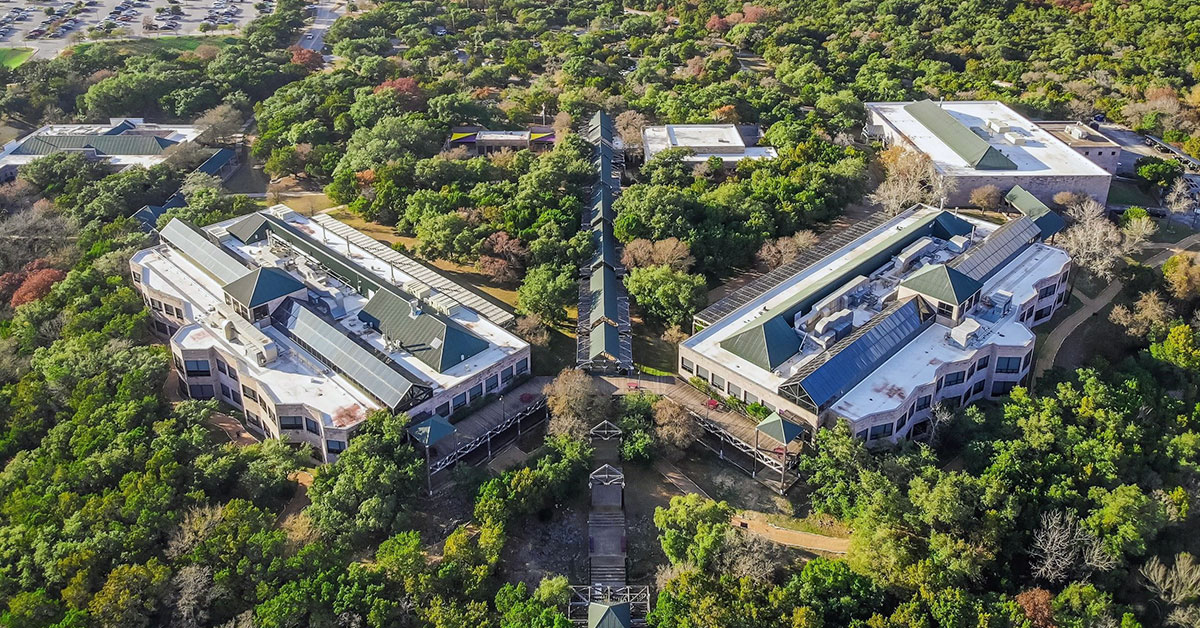 CTX campus aerial view
