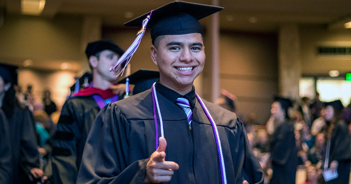 CTX graduate at commencement