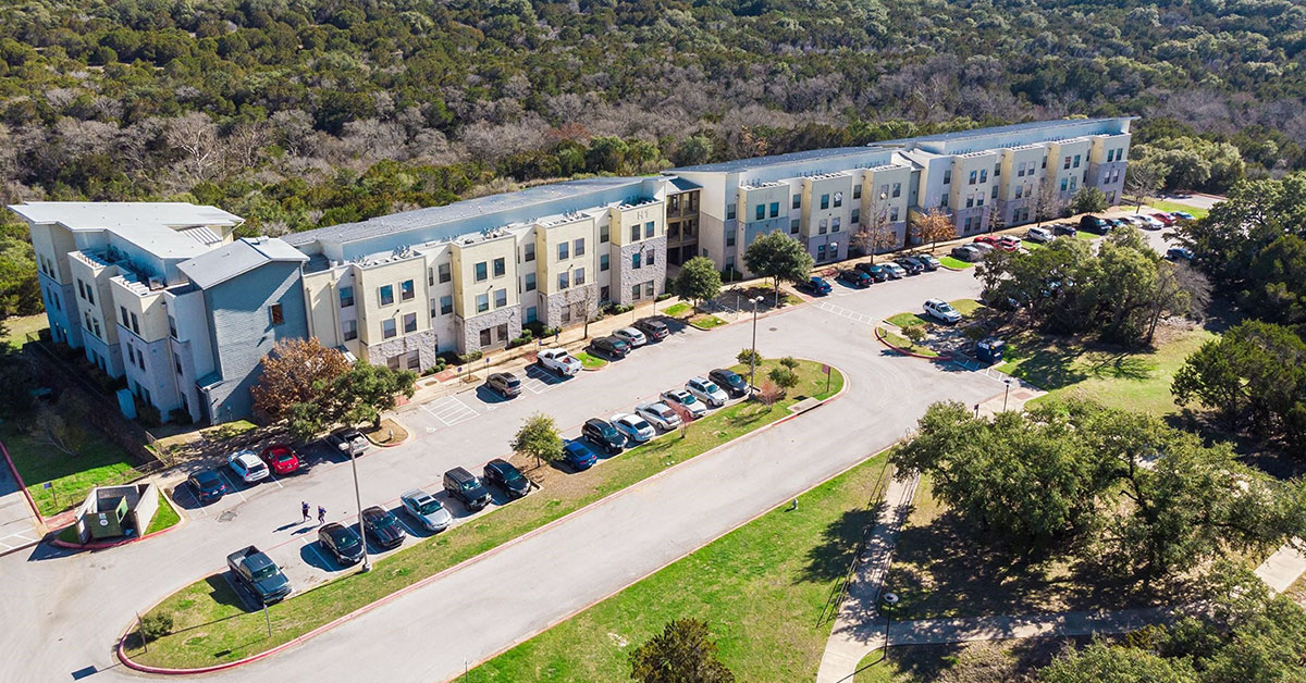 residence hall on CTX campus