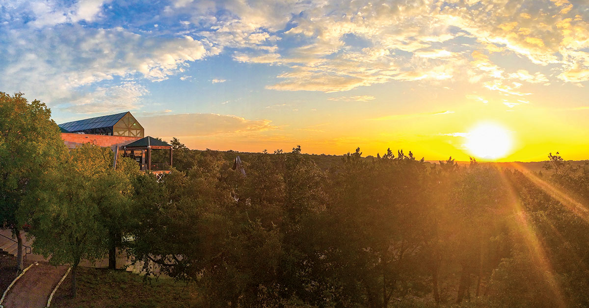 CTX campus at sunrise