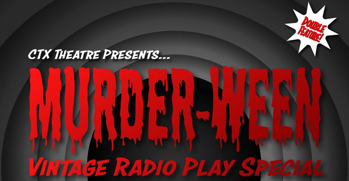 Concordia University Texas theatre program production poster, Murder-Ween