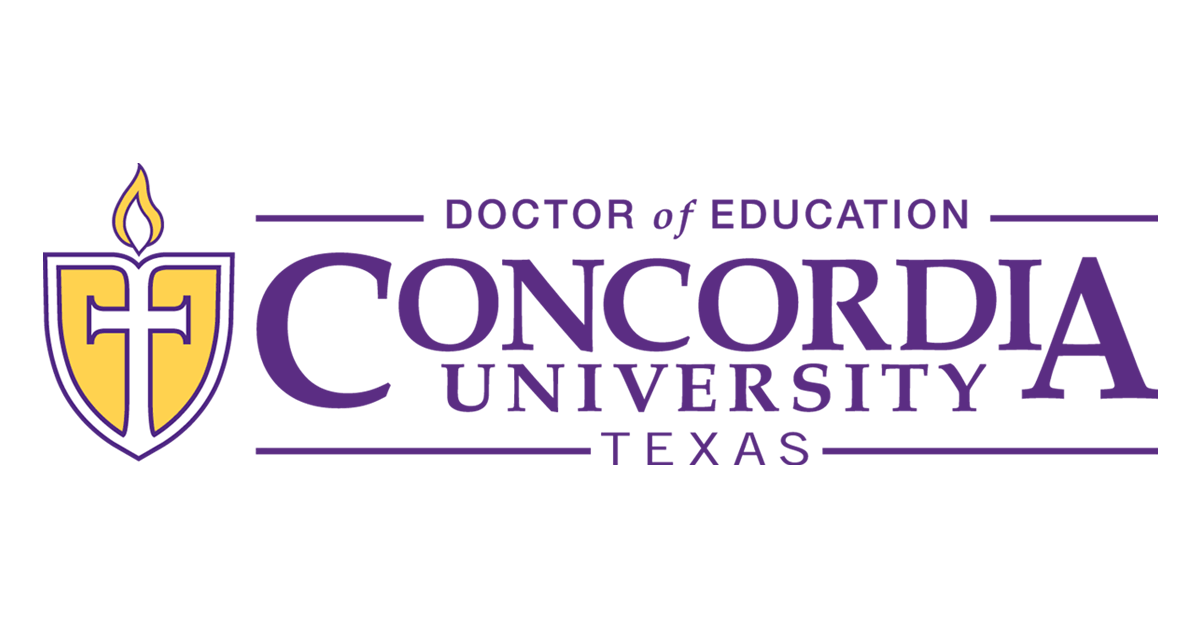 Doctor of Education Concordia University Texas logo