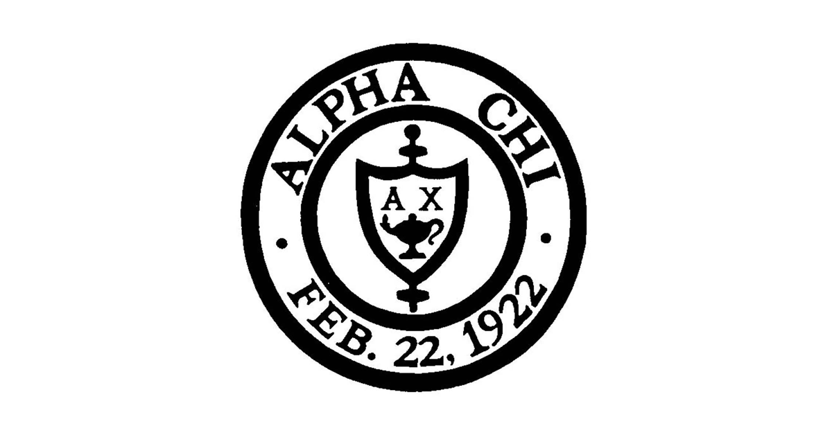 Alpha Chi seal