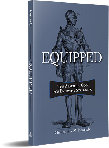 Equipped book cover, by Chris Kennedy