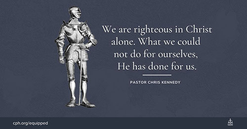 We are Righteous in Christ Alone, book by Chris Kennedy