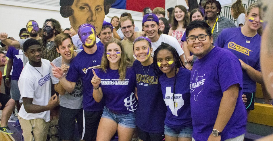 Concordia Students excited to be part of the SCAC