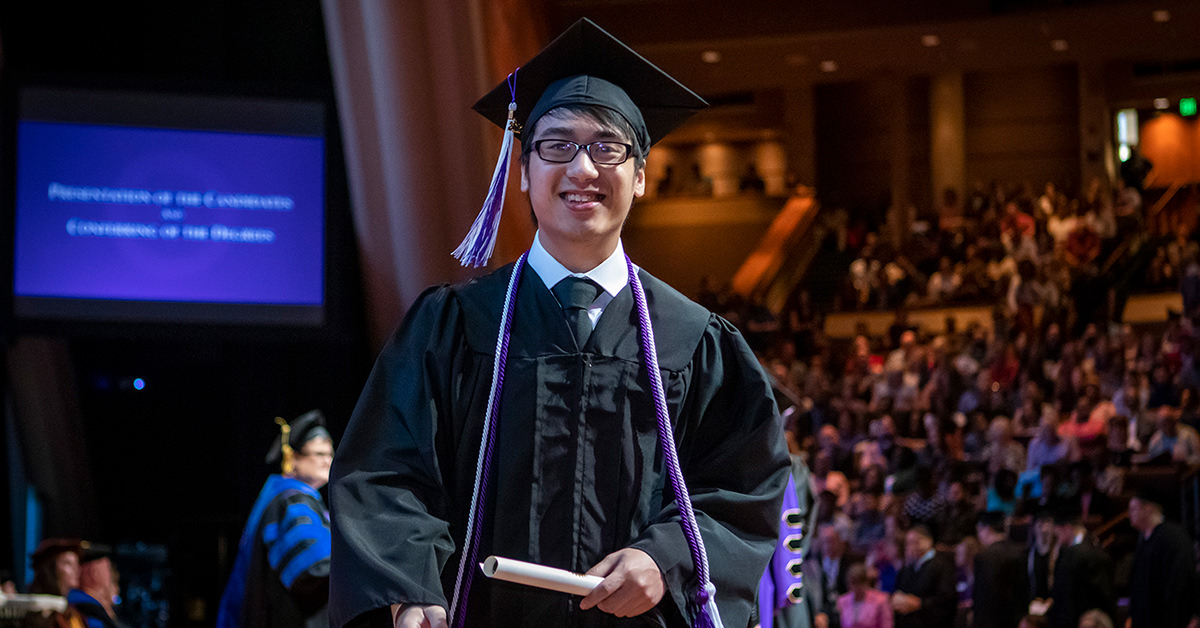 CTX Student at Graduation