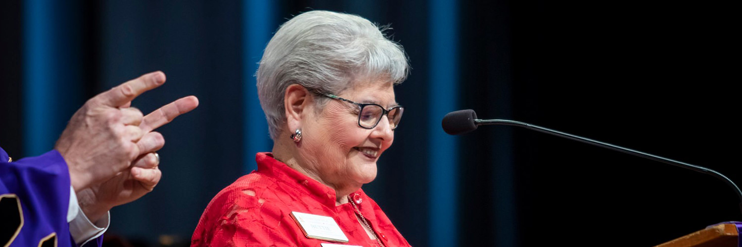 Betty Horn Bendewald Speaking at CTX 2019 Spring Commencement