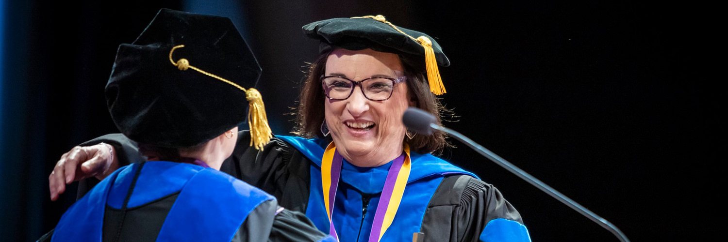 Dr. Joanne Antrim at CTX 2019 Spring Commencement