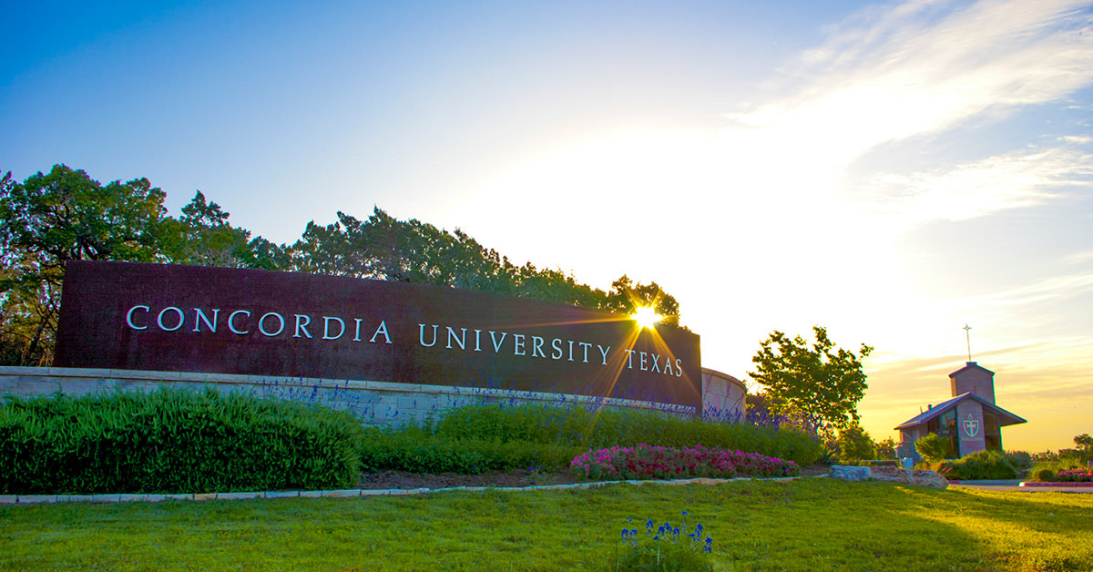 Concordia Entrance Sign