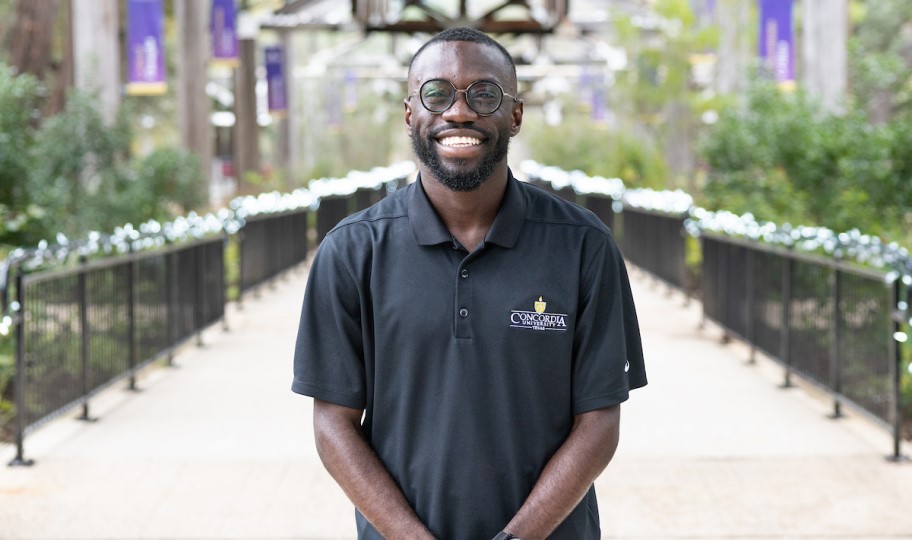 Jimmy Nkone at Concordia University Texas