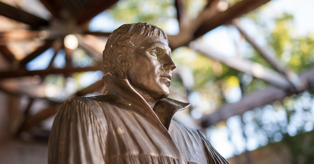 Luther Statue at CTX