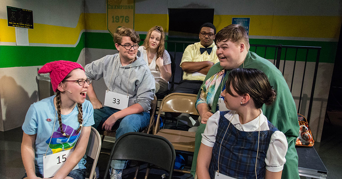 CTX Theatre Students Performing in Play