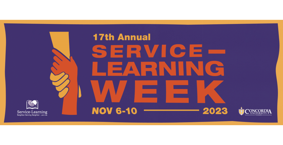 Concordia University Texas 17th Annual Service Learning Week