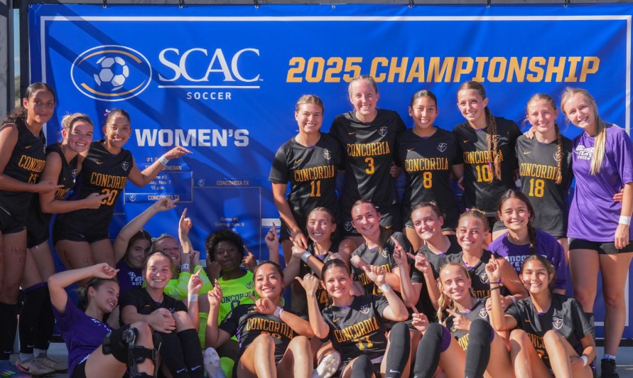 Concordia Texas' Women's Soccer team