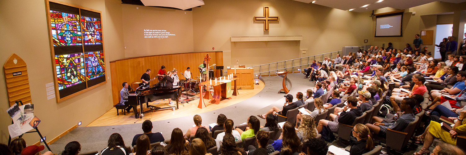 Students In CTX Chapel