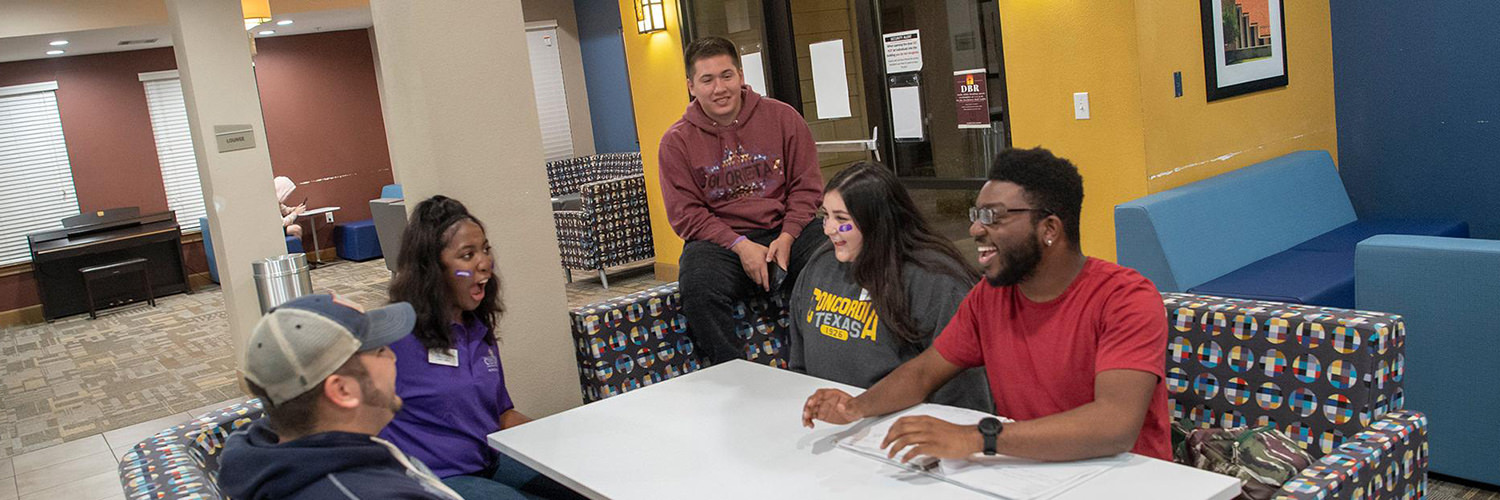 Students in Residence Hall