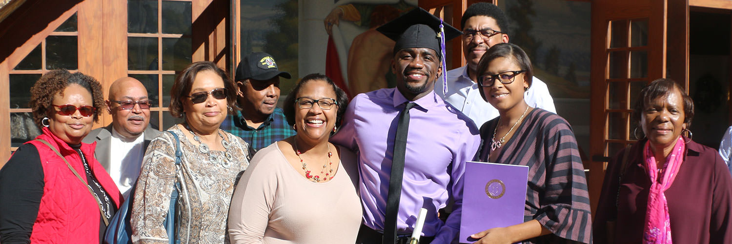 Family at Concordia Graduation Day